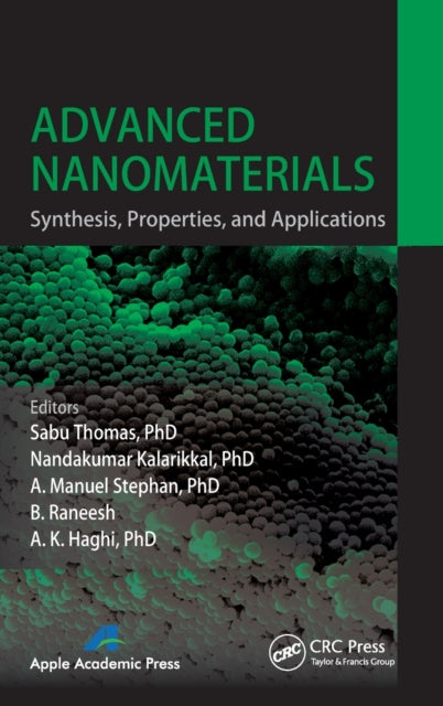 Book cover of: Advanced Nanomaterials. By: Sabu Thomas