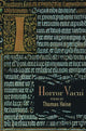 Book cover of: Horror Vacui