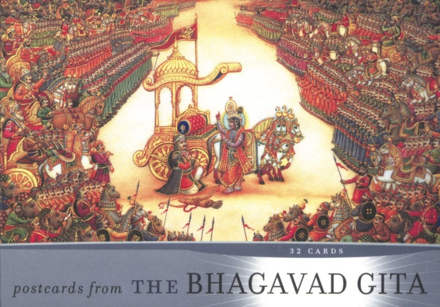 Book cover of: Postcards from the Bhagavad Gita. By: Editors of Mandala Publishing