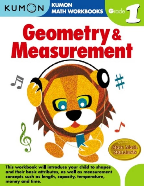 Book cover of: Kumon Grade 1 Geometry and Measurement
