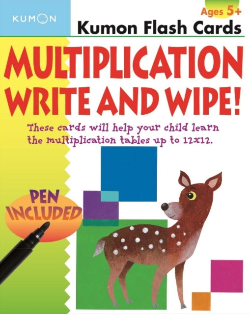 Book cover of: Multiplication Write & Wipe