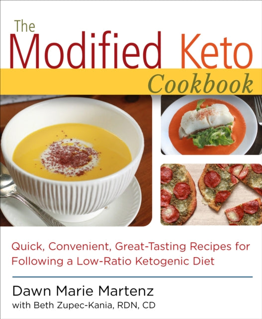 Book cover of: Modified Keto Cookbook. By: Dawn Marie Martenz