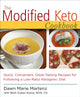 Book cover of: Modified Keto Cookbook. By: Dawn Marie Martenz