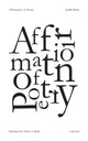 Book cover of: Affirmation of Poetry