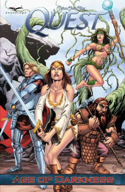 Book cover of: Grimm Fairy Tales: Quest. By: Zenescope Entertainment Staff