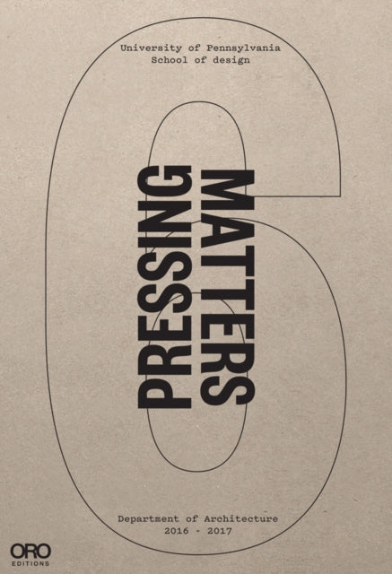 Book cover of: Pressing Matters VI. By: Upenn