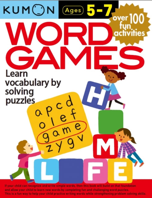 Book cover of: Kumon Word Games. By: Kumon Publishing