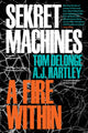 Book cover of: Sekret Machines Book 2: A Fire Within. By: DeLonge