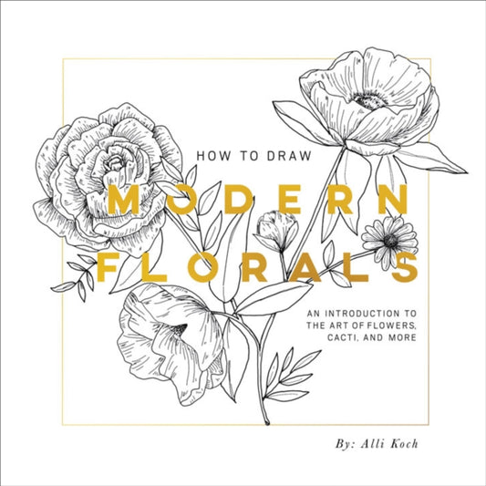 How To Draw Modern Florals
