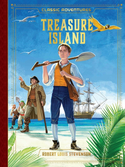 Book cover of: Treasure Island. By: Robert Louis Stevenson