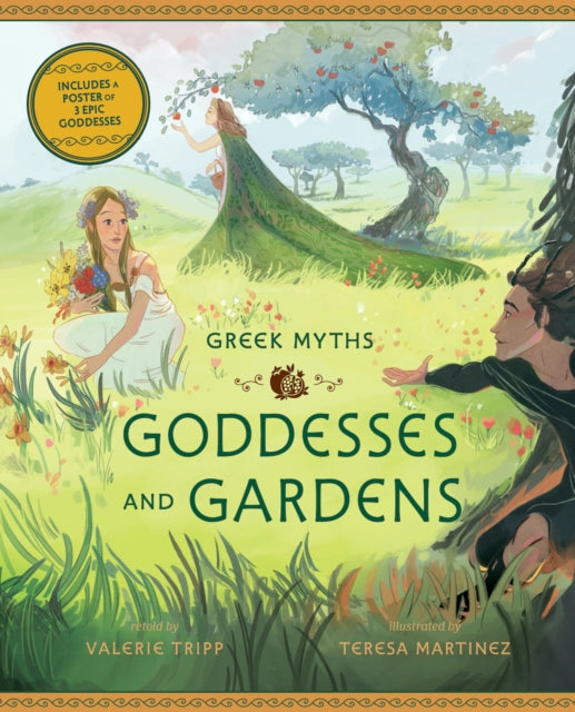 Book cover of: Goddesses and Gardens. By: Valerie Tripp