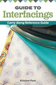 Book cover of: Guide to Interfacings. By: Kristine Poor
