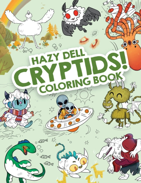 Book cover of: Hazy Dell Cryptids!. By: Hazy Dell Press