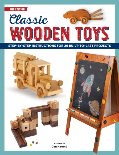 Book cover of: Classic Wooden Toys. By: Jim Harrold