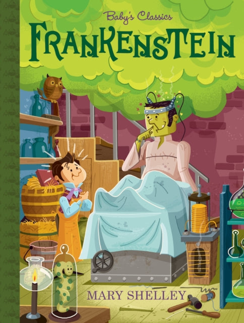 Book cover of: Frankenstein. By: Mary Shelley