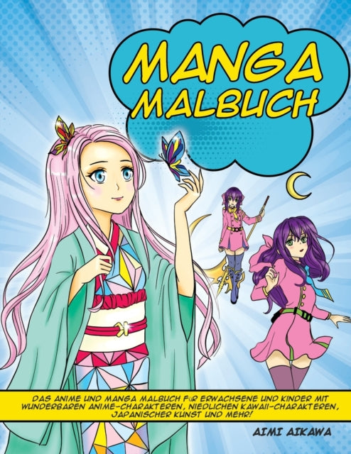 Book cover of: Manga Malbuch