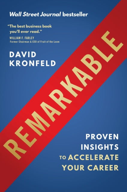 Book cover of: Remarkable. By: David Kronfeld