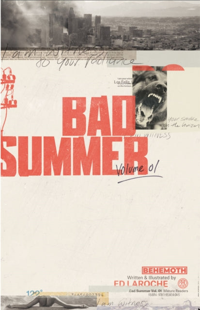 Book cover of: Bad Summer Vol. 1. By: Ed Laroche
