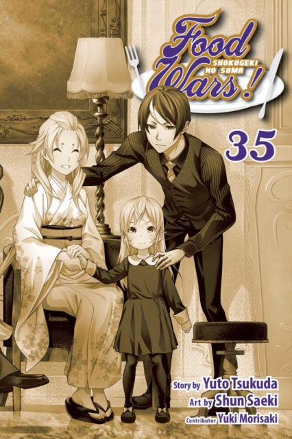 Book cover of: Food Wars!: Shokugeki no Soma, Vol. 35. By: Yūto Tsukuda