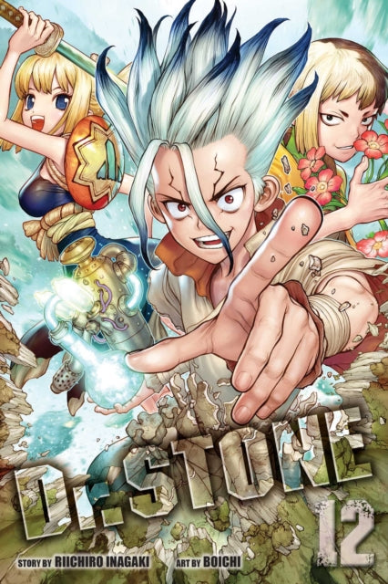 Book cover of: Dr. STONE, Vol. 12. By: Riichiro Inagaki