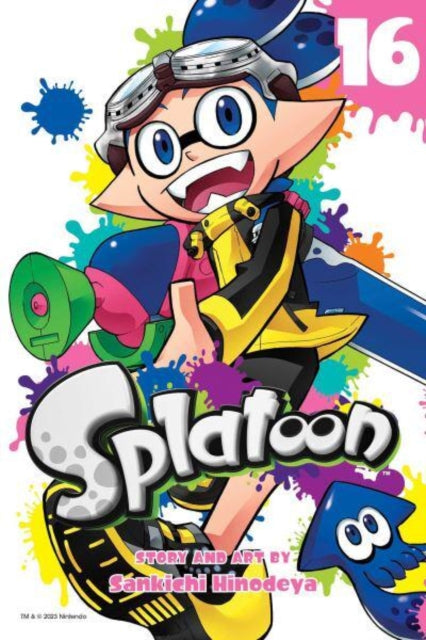 Book cover of: Splatoon, Vol. 16. By: Sankichi Hinodeya