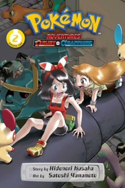 Book cover of: Pokemon Adventures: Omega Ruby and Alpha Sapphire, Vol. 2. By: Hidenori Kusaka