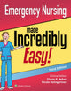 Book cover of: Emergency Nursing Made Incredibly Easy. By: Nicole Heimgartner MSN  RN  COI
