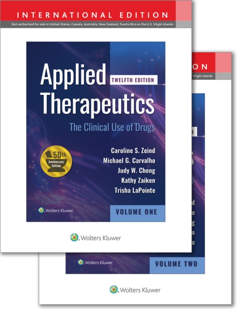 Book cover of: Applied Therapeutics. By: ZEIND
