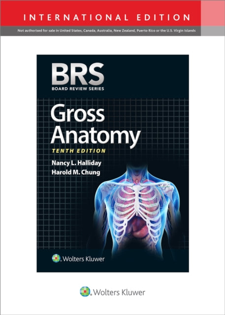 Book cover of: BRS Gross Anatomy. By: HALLIDAY