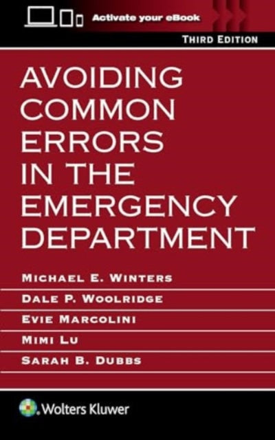 Book cover of: Avoiding Common Errors in the Emergency Department. By: Michael Winters