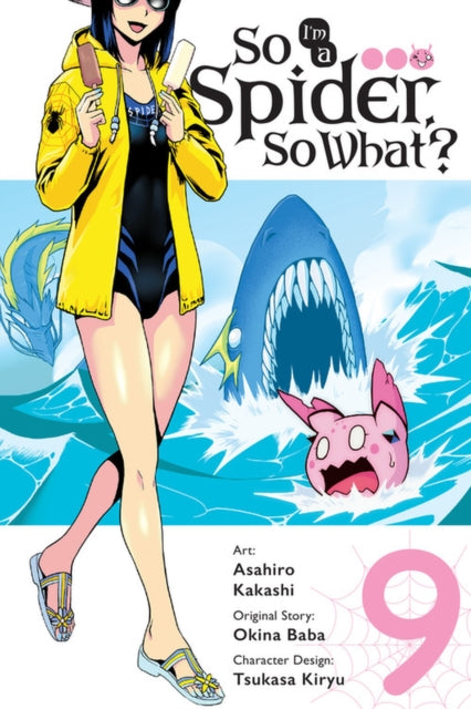 Book cover of: So I'm a Spider, So What?, Vol. 9 (manga). By: 馬場翁