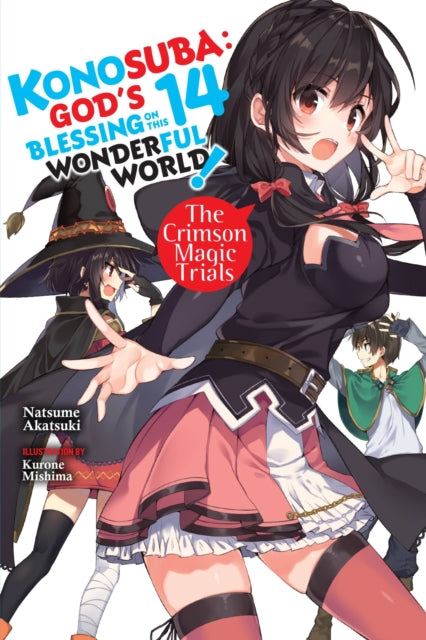 Book cover of: Konosuba: God's Blessing on This Wonderful World!, Vol. 14 (light novel). By: 暁なつめ