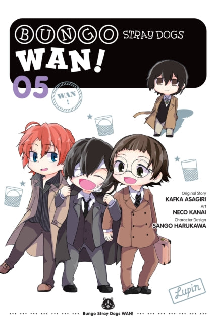 Book cover of: Bungo Stray Dogs: Wan!, Vol. 5. By: Neco Kanai