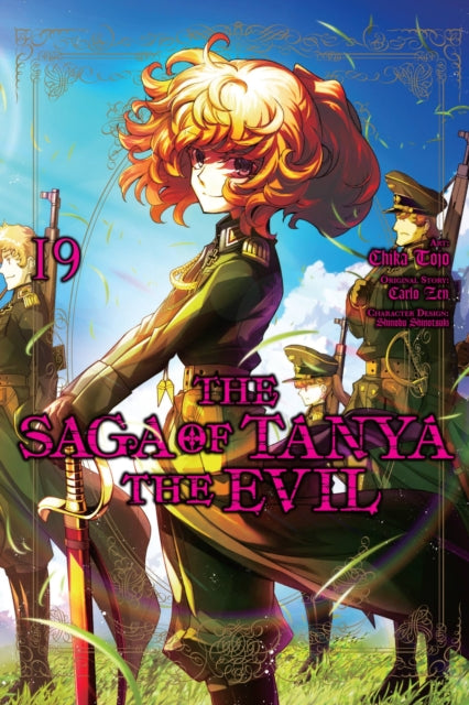Book cover of: Saga of Tanya the Evil, Vol. 19 (manga). By: 篠月しのぶ