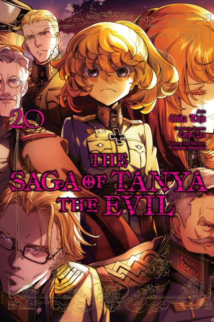 Book cover of: Saga of Tanya the Evil, Vol. 20 (manga). By: 篠月しのぶ