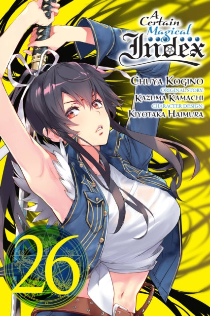 Book cover of: Certain Magical Index, Vol. 26 (manga). By: 鎌池和馬