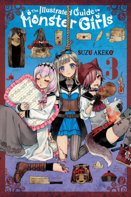 Book cover of: Illustrated Guide to Monster Girls, Vol. 3. By: Suzu Akeko