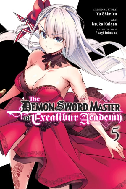 Book cover of: Demon Sword Master of Excalibur Academy, Vol. 5 (manga). By: Yu Shimizu