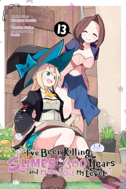 Book cover of: I've Been Killing Slimes for 300 Years and Maxed Out My Level, Vol. 13 (manga). By: Kisetsu Morita