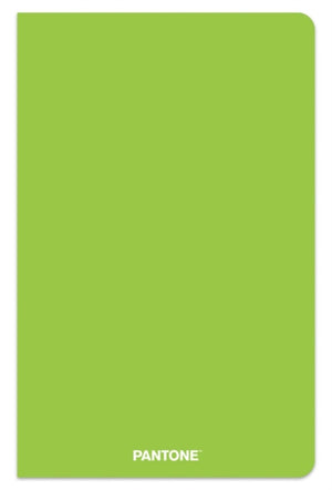 Pantone Official Green 5.25 X 8.25 Inch Lined Compact Journal Non-Dated