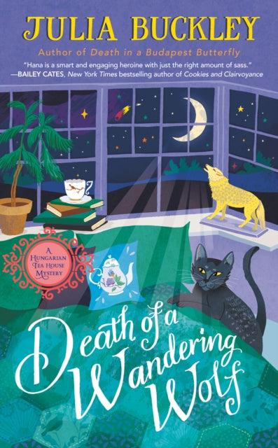 Book cover of: Death of a Wandering Wolf. By: Julia Buckley