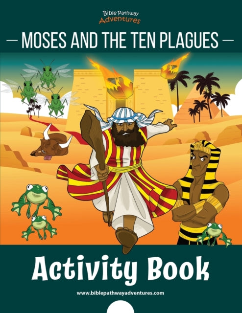 Book cover of: Moses and the Ten Plagues Activity Book