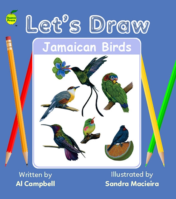 Book cover of: Let's Draw Jamaican Birds