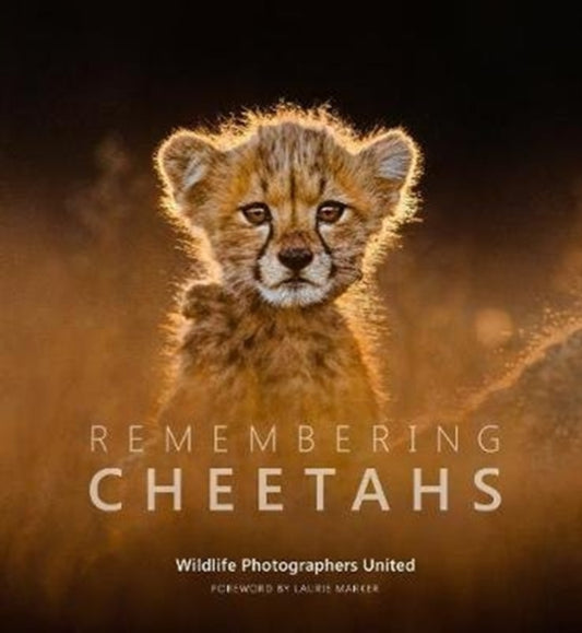 Book cover of: Remembering Cheetahs. By: Margot Raggett / Wildlife Photographers United