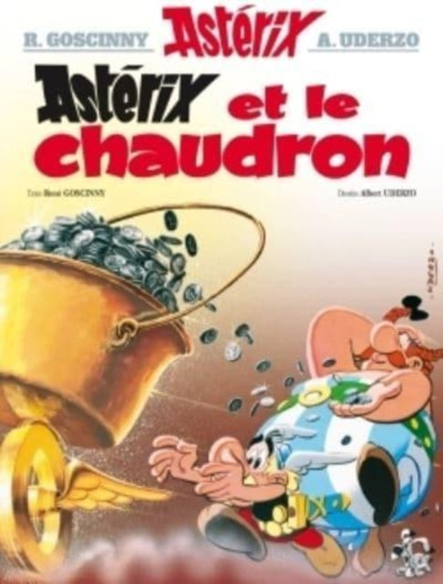 Book cover of: Asterix et le chaudron. By: René Goscinny