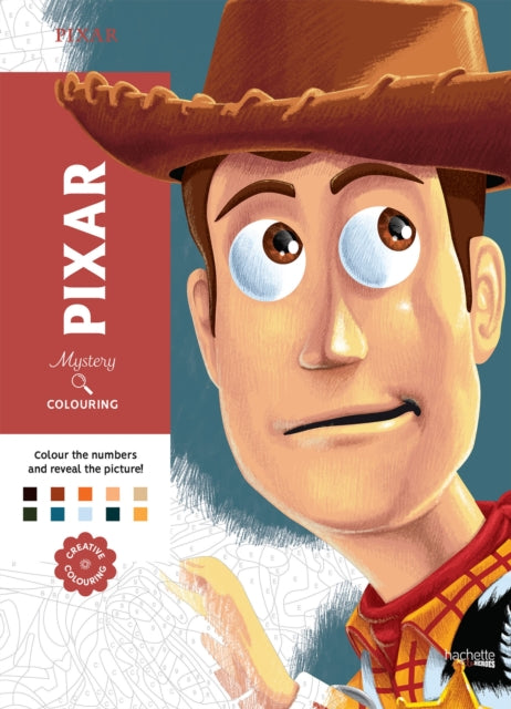 Book cover of: Mystery Colouring - Pixar