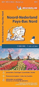 Book cover of: Netherlands North - Michelin Regional Map 531