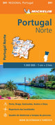 Book cover of: Portugal Norte - Michelin Regional Map 591