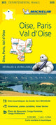 Book cover of: Oise, Paris, Val-d'Oise - Michelin Local Map 305