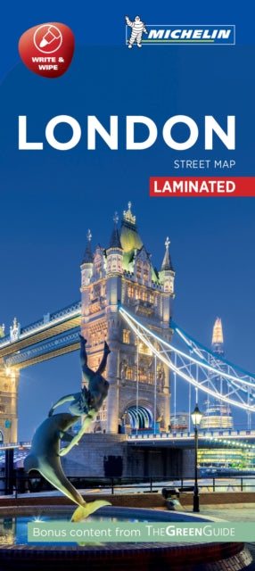 Book cover of: London - Michelin City Map 9201